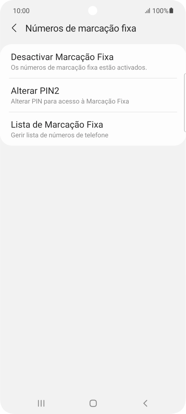 Prima Desactivar Marcação Fixa.