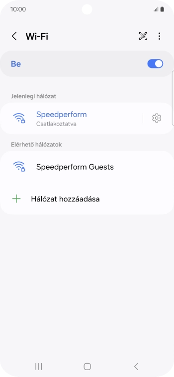 A befejezéshez, és ahhoz, hogy visszatérhess a főképernyőhöz, nyomd meg a főgombot.