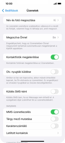 Húzd az ujjad felfelé a kijelző aljáról, hogy visszatérj a kezdőképernyőhöz.