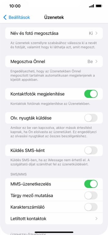 Húzd az ujjad felfelé a kijelző aljáról, hogy visszatérj a kezdőképernyőhöz.