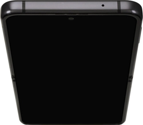 Image 5: Samsung Galaxy Z Flip4 - Black in Black Top