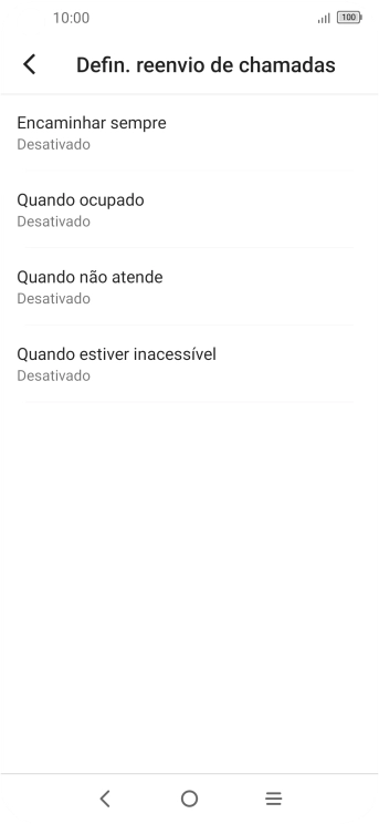 Prima a tecla de início para terminar e voltar ao ecrã inicial.