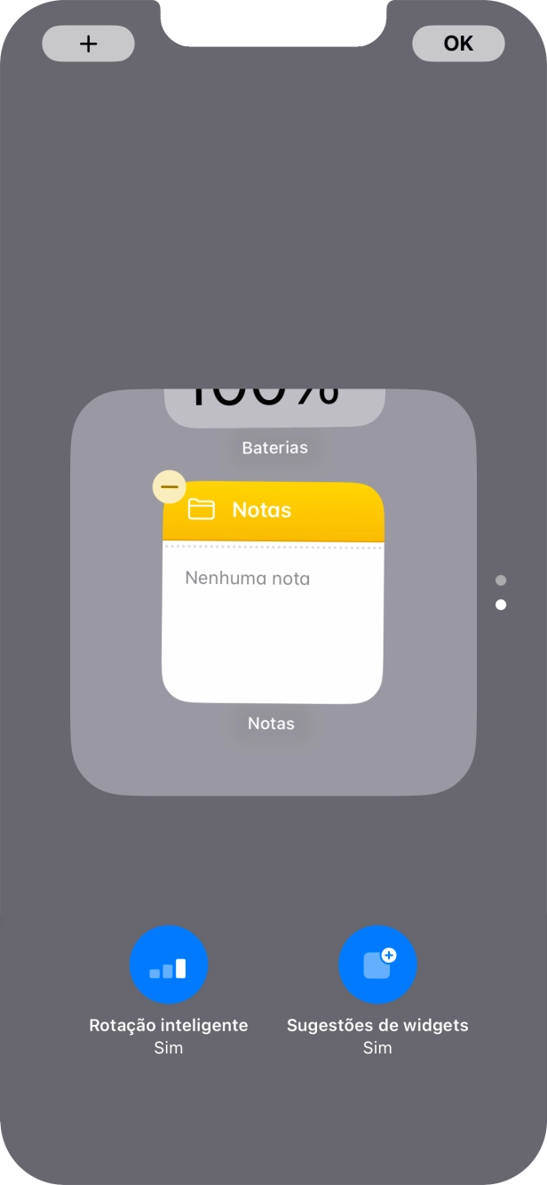 Prima Rotação inteligente para ativar ou desativar a função.