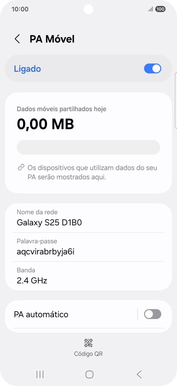 Prima a tecla de início para terminar e voltar ao ecrã inicial.