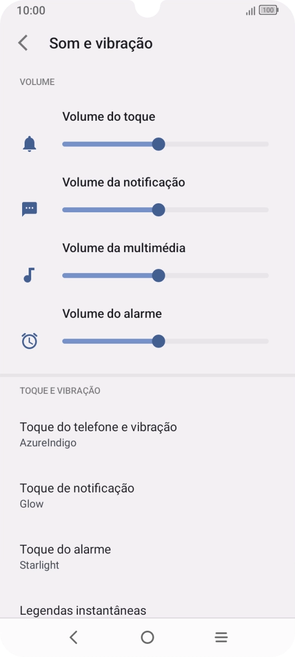 Prima a tecla de início para terminar e voltar ao ecrã inicial.