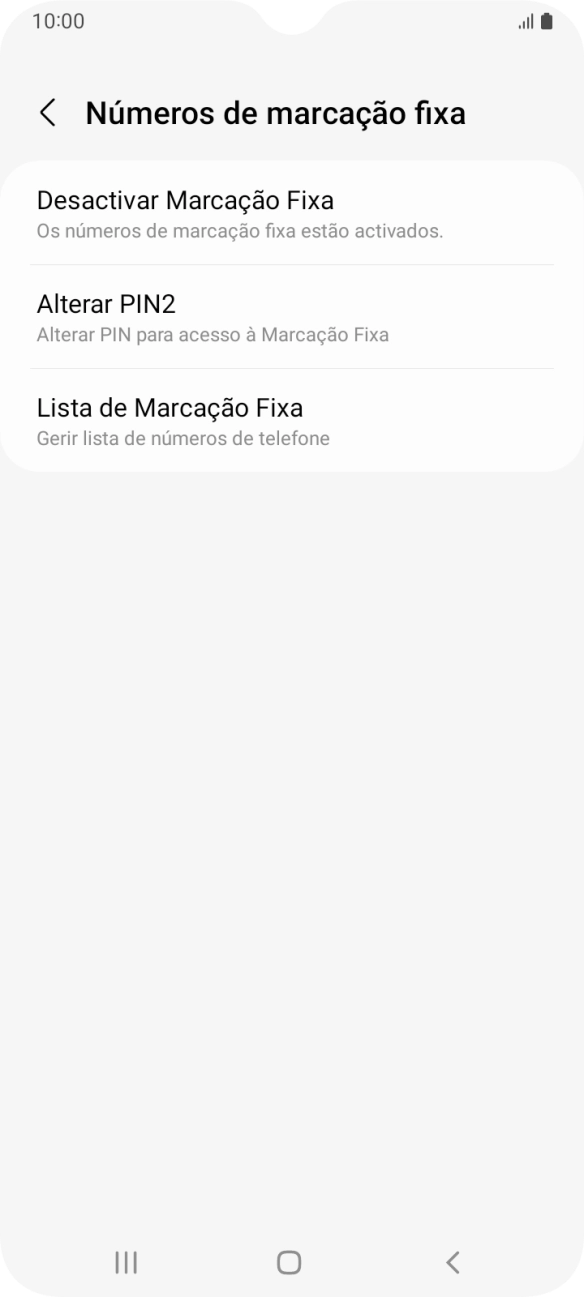 Prima Desactivar Marcação Fixa.