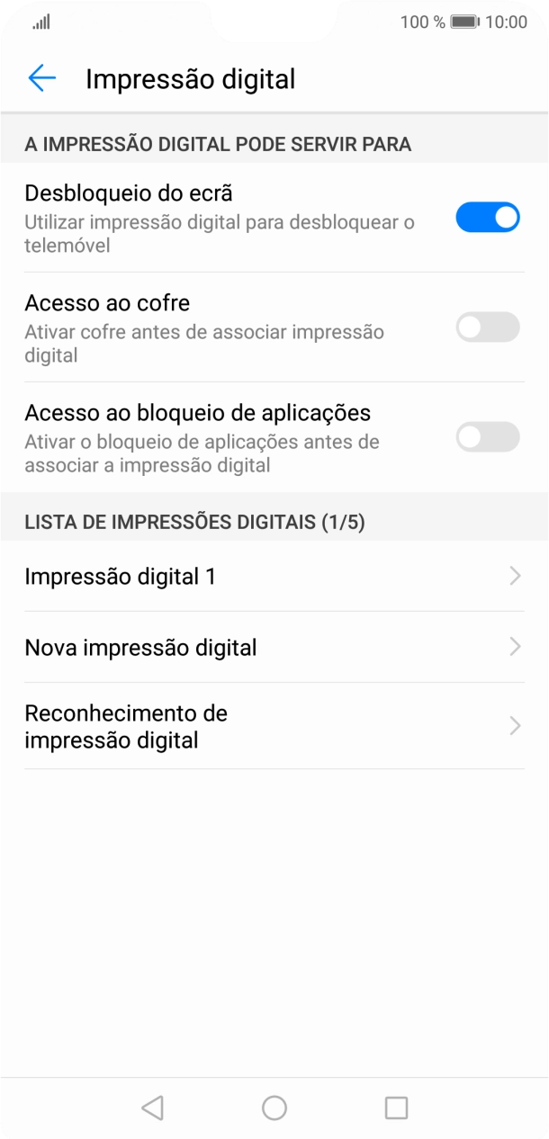 Prima a tecla de retrocesso duas vezes.