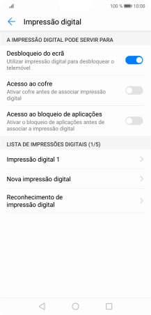 Prima a tecla de retrocesso duas vezes.