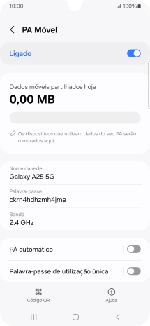 Prima a tecla de início para terminar e voltar ao ecrã inicial.