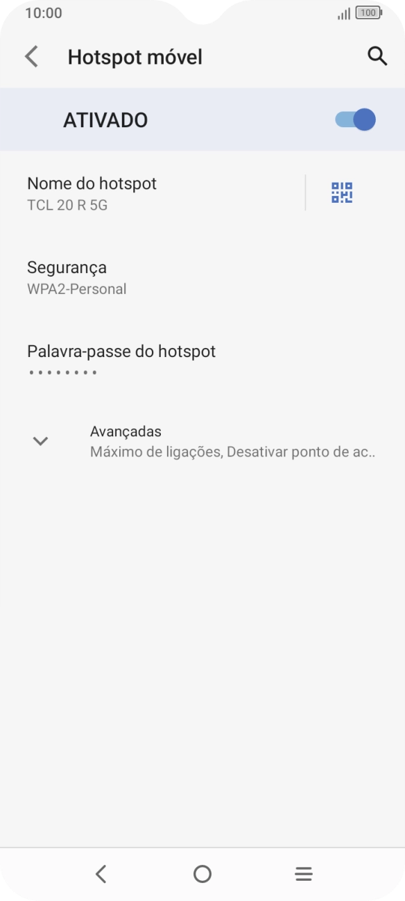 Prima a tecla de início para terminar e voltar ao ecrã inicial.