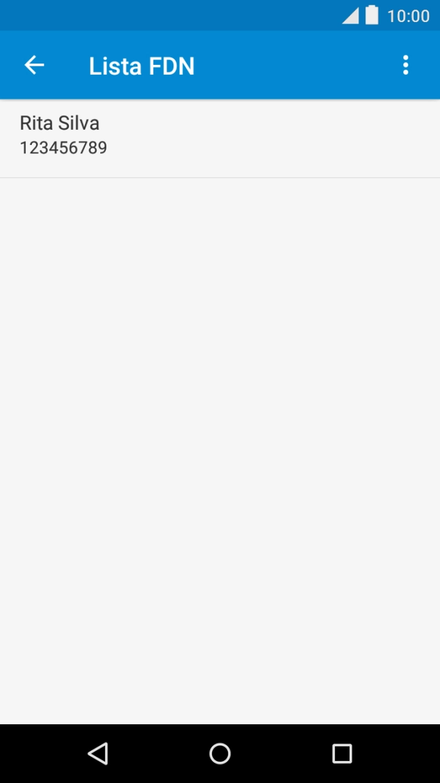 Prima a tecla de início para terminar e voltar ao ecrã inicial.