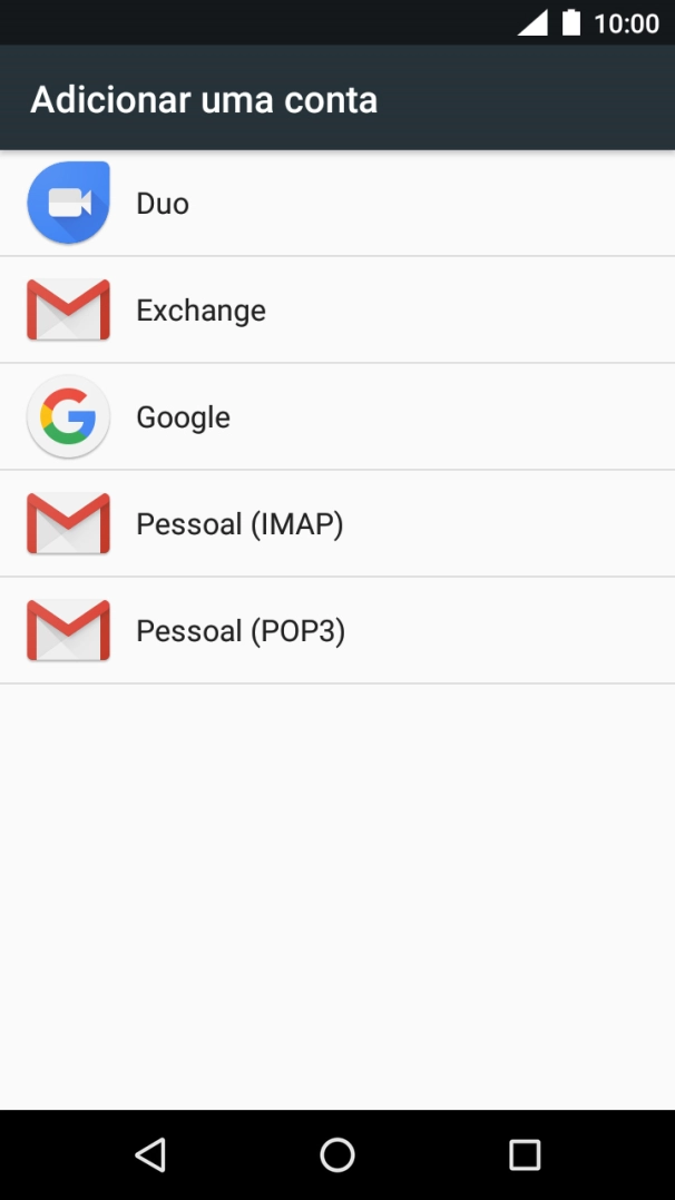 Prima Pessoal (IMAP).