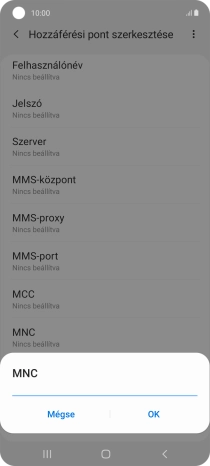 Írd be azt, hogy 70, és válaszd az OK lehetőséget.