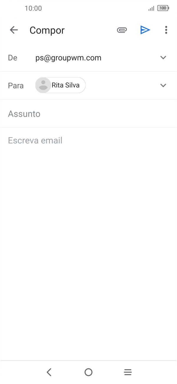 Prima Assunto e introduza o assunto pretendido.