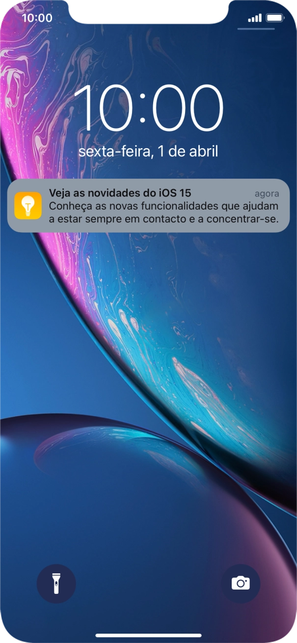 Prima a notificação pretendida e siga as indicações no ecrã para utilizar a função escolhida.
