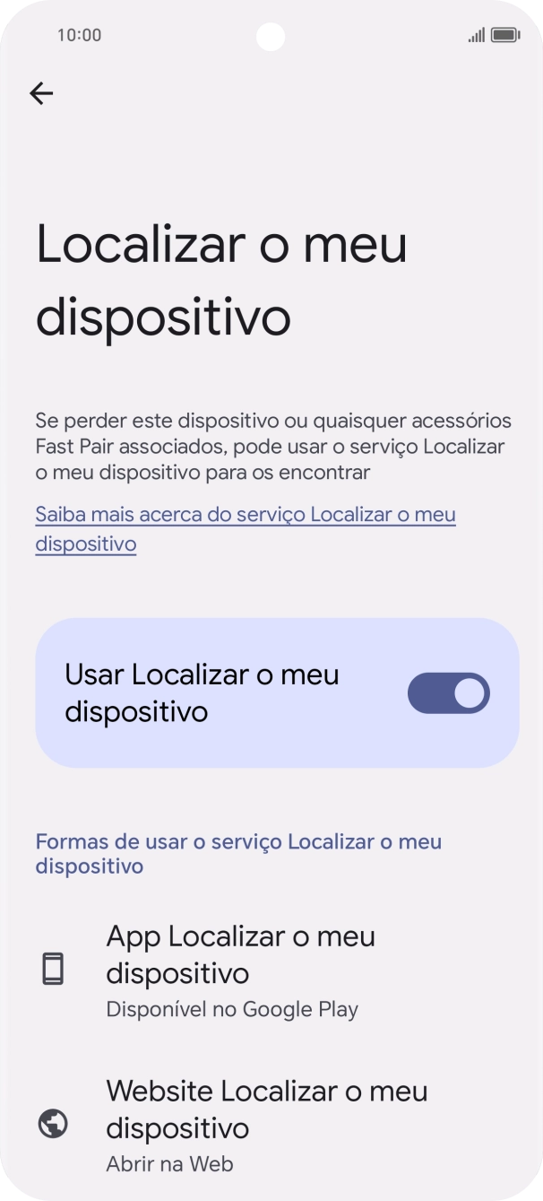 Para voltar ao ecrã inicial, deslize o dedo de baixo para cima a partir da base do ecrã.