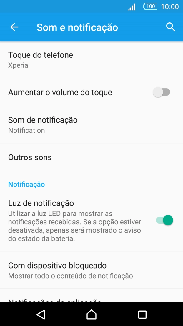 Prima Toque do telefone.