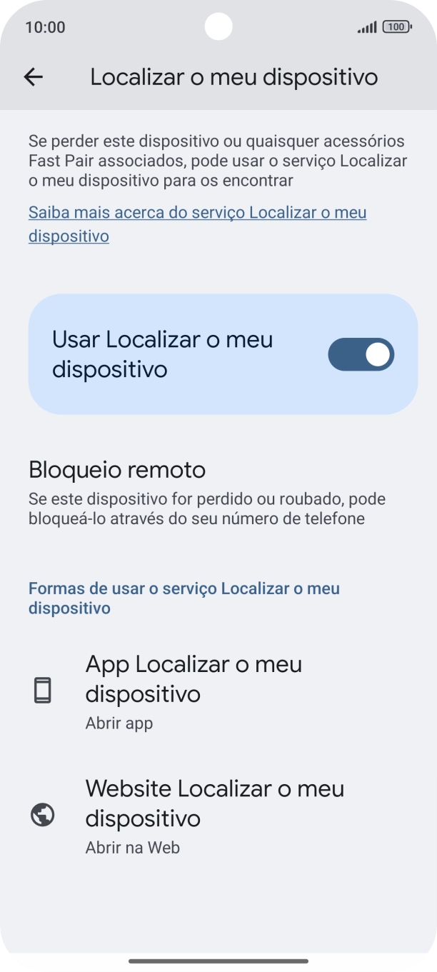 Para voltar ao ecrã inicial, deslize o dedo de baixo para cima a partir da base do ecrã.