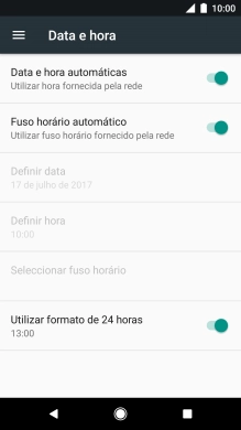 Prima a tecla de início para terminar e voltar ao ecrã inicial.