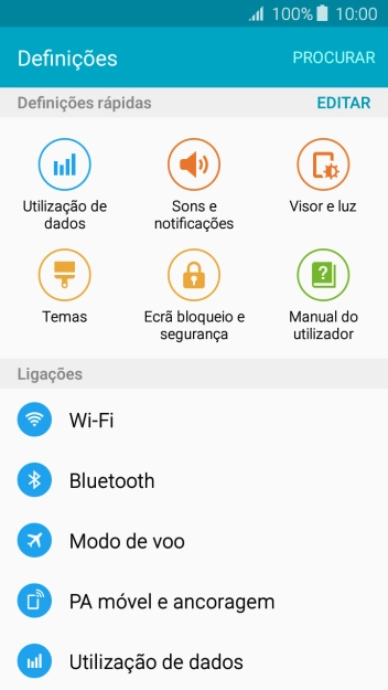 Prima PA móvel e ancoragem.