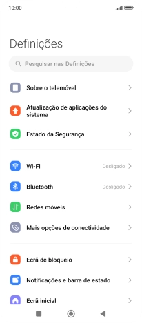Prima Sobre o telemóvel.