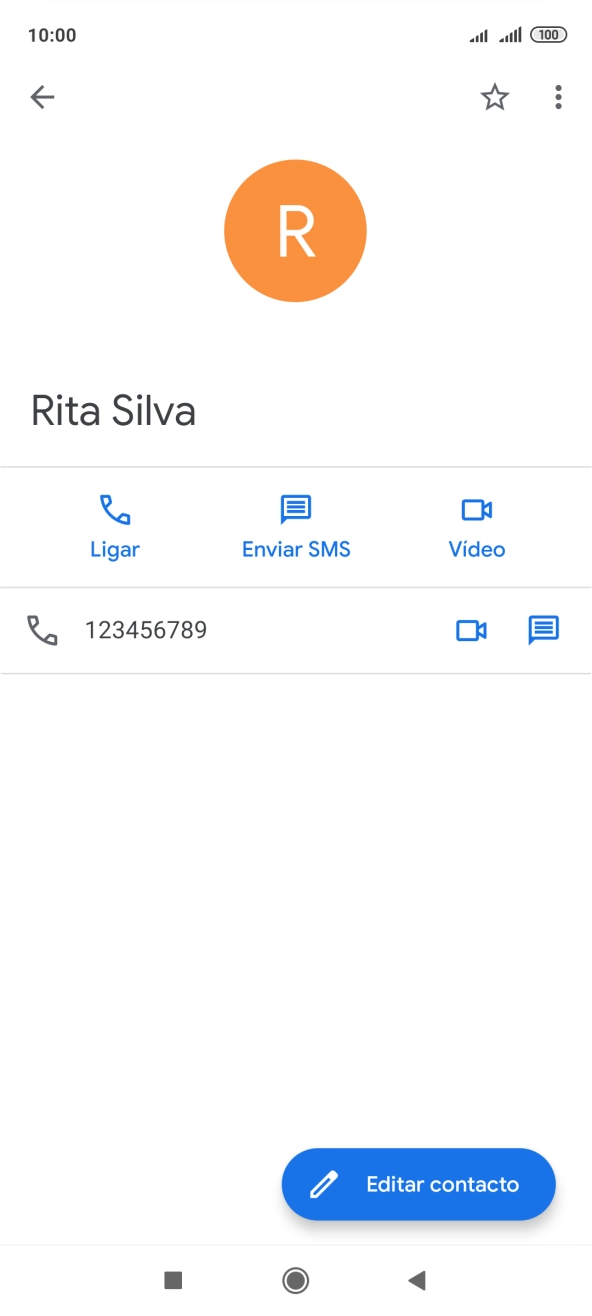 Prima a tecla de início para terminar e voltar ao ecrã inicial.