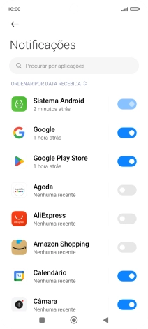 Prima a app pretendida.