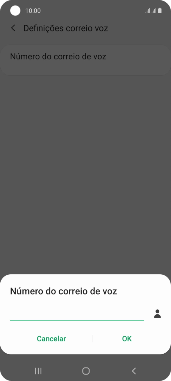 Introduza 123 e prima OK.