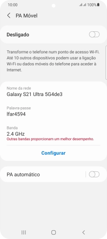 Prima Configurar.