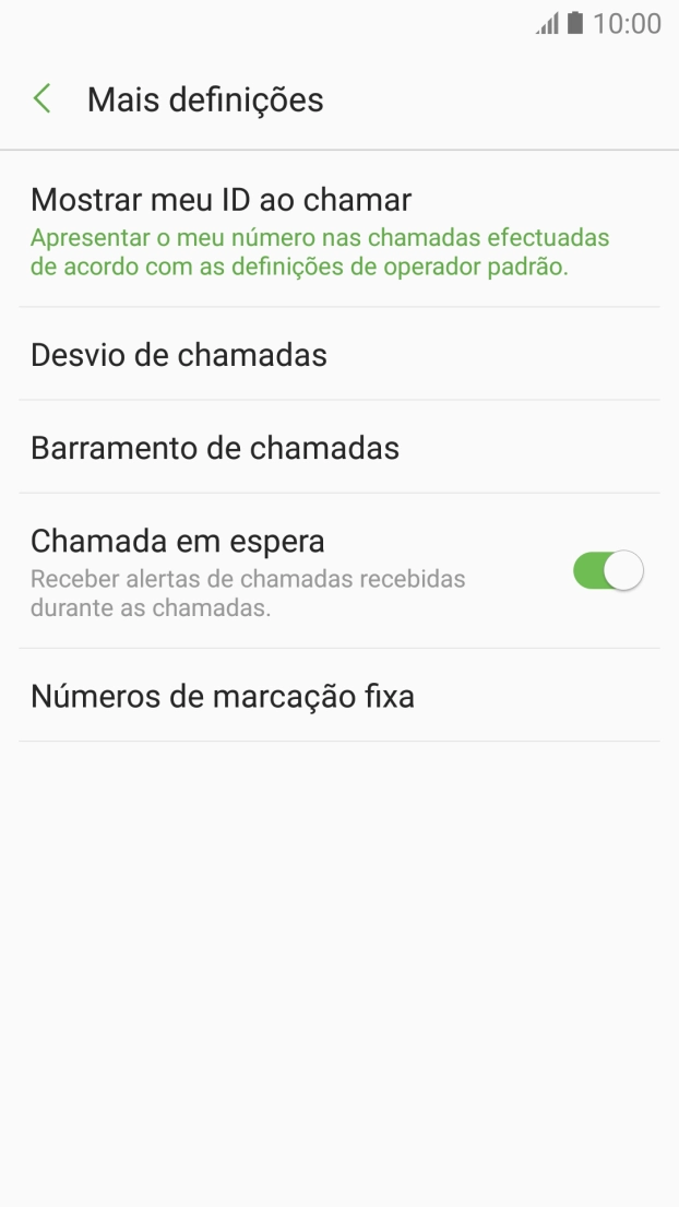 Prima Desvio de chamadas.