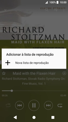 Prima Nova lista de reprodução.