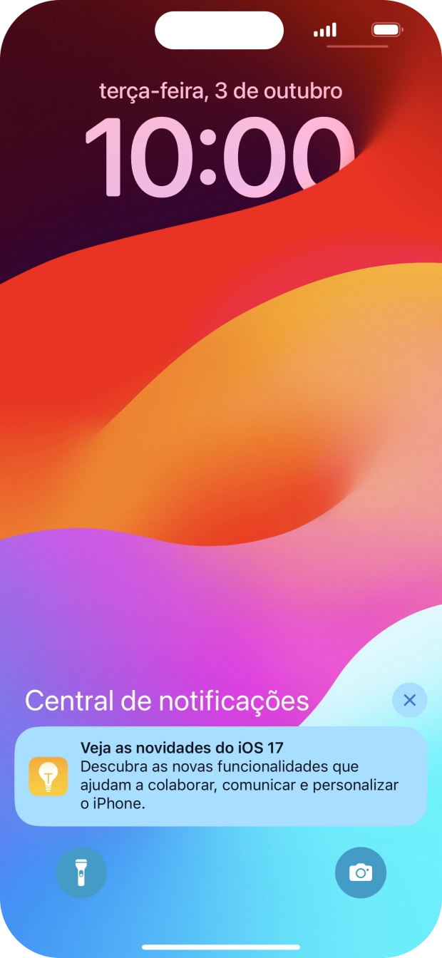 Prima a notificação pretendida e siga as indicações no ecrã para utilizar a função escolhida.