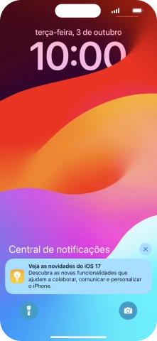Prima a notificação pretendida e siga as indicações no ecrã para utilizar a função escolhida.