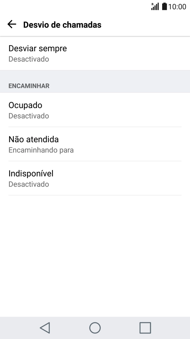 Prima a tecla de início para terminar e voltar ao ecrã inicial.