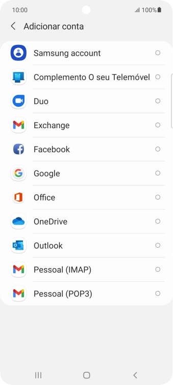 Prima Pessoal (IMAP).