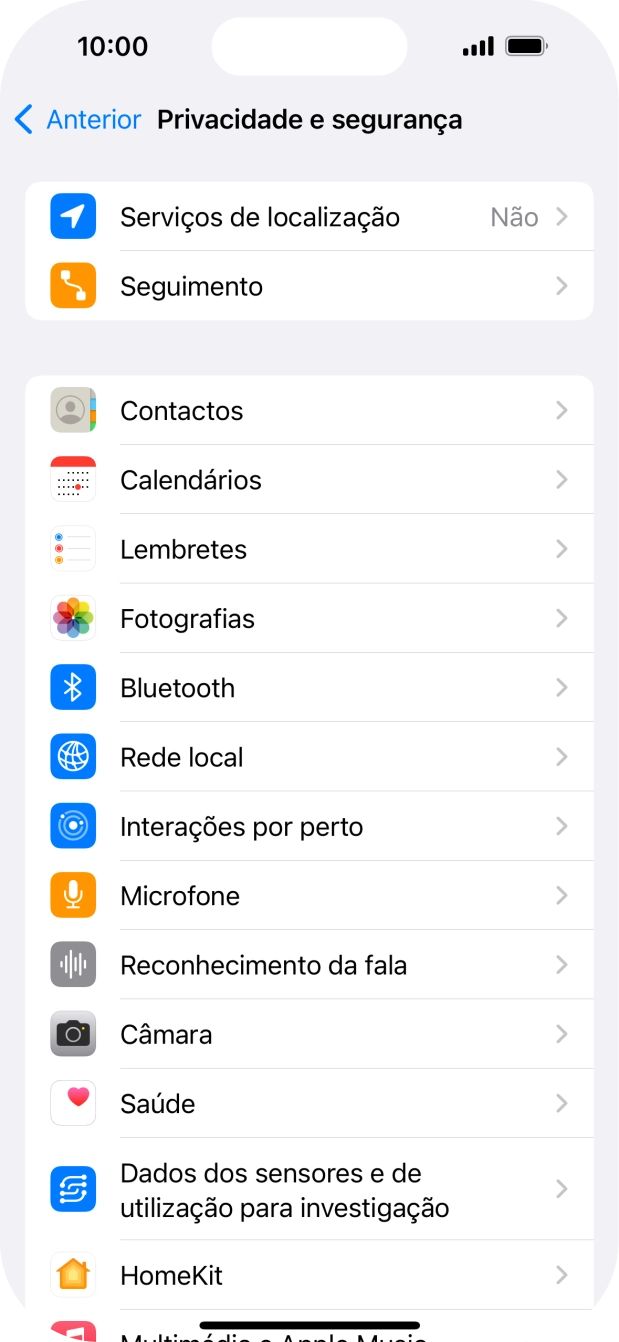 Prima Serviços de localização.