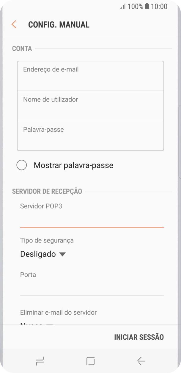 Prima a lista suspensa sob 