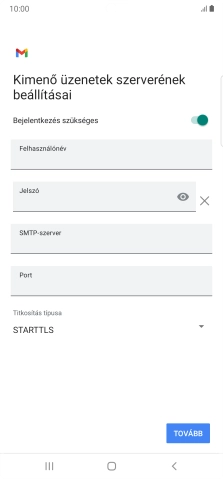 Kattints a „Bejelentkezés szükséges” melletti csúszkára a funkció be- vagy kikapcsolásához.