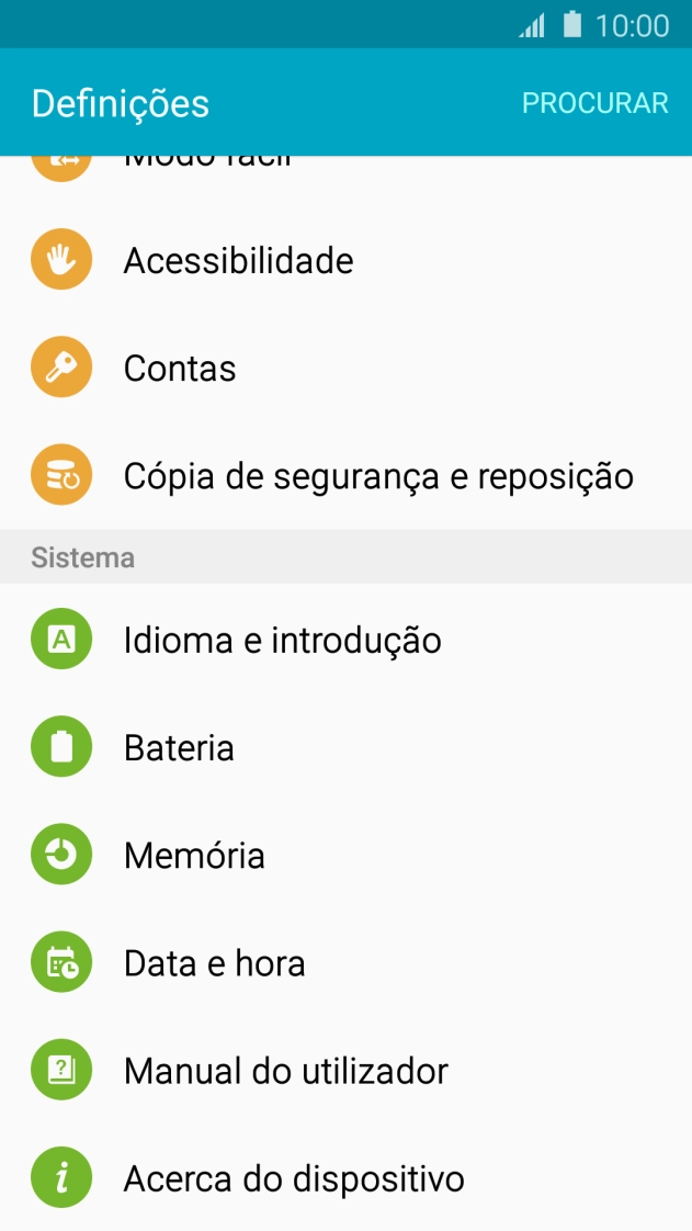 Prima Cópia de segurança e reposição.