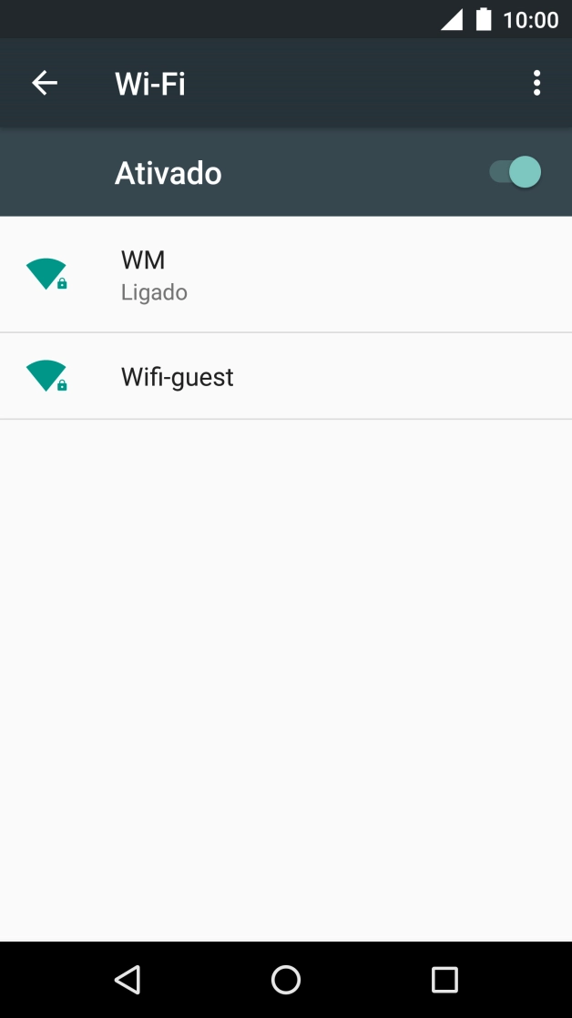 Prima a tecla de início para terminar e voltar ao ecrã inicial.