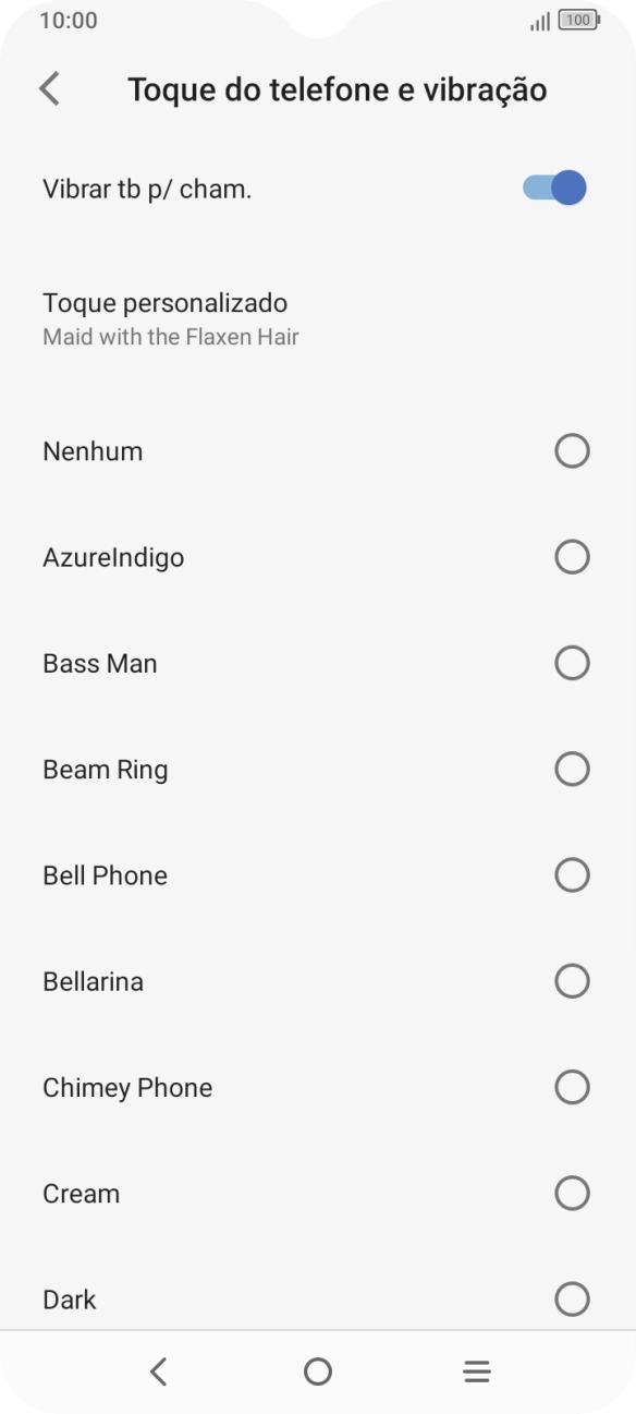 Prima a tecla de início para terminar e voltar ao ecrã inicial.