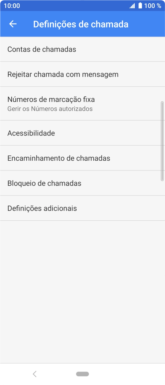 Prima Números de marcação fixa.