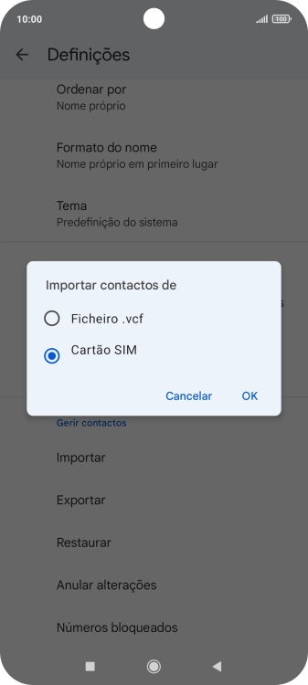 Prima OK.