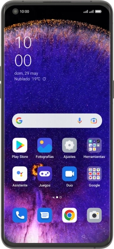 Imagen 1: Vista frontal del OPPO Find X5 Pro 5G - DarkGray