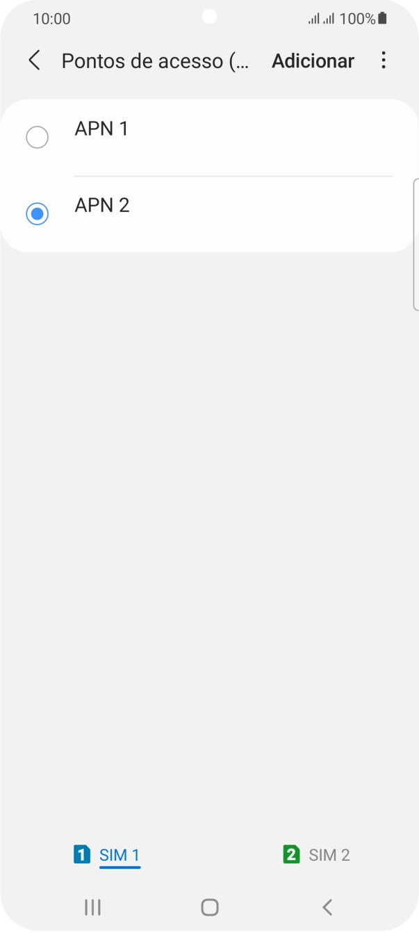 Prima a tecla de início para terminar e voltar ao ecrã inicial.