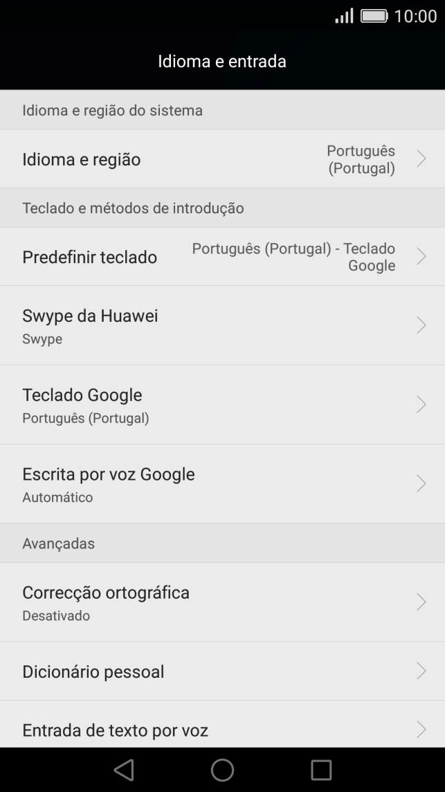 Prima Teclado Google.