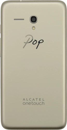 Imagen 2: Vista posterior del Alcatel Pop 3 (5.5) - Black