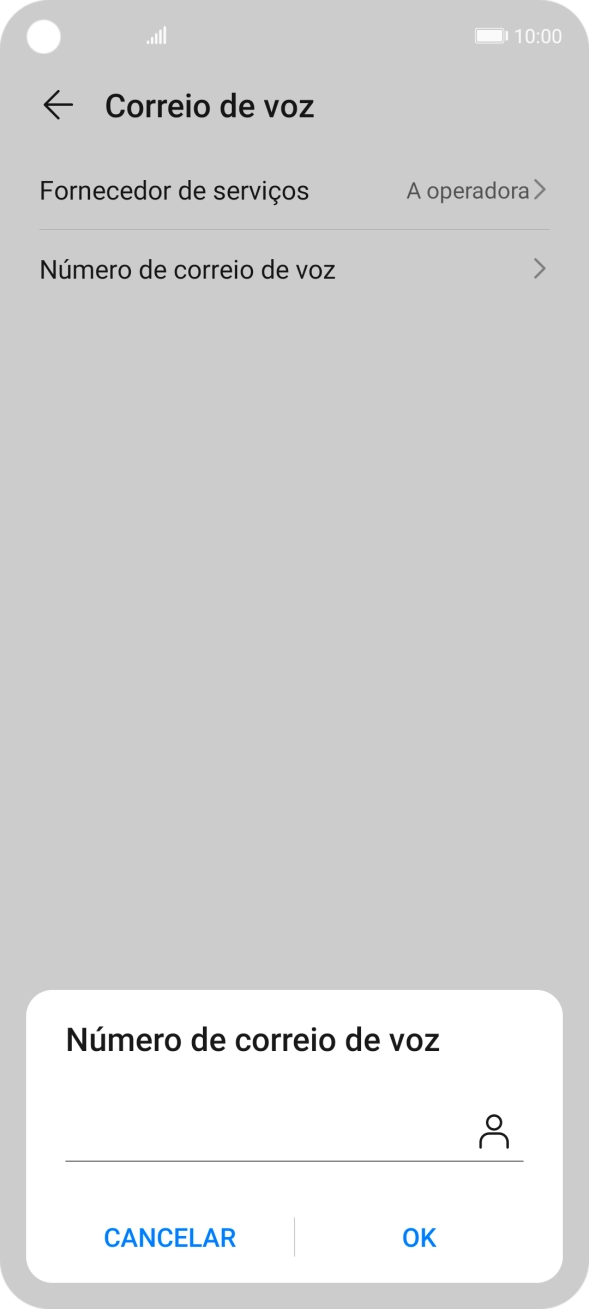 Introduza 123 e prima OK.