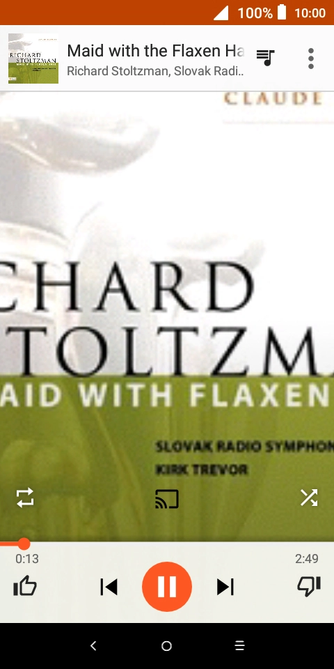 Prima a seta para a direita para ir para o ficheiro de música seguinte.