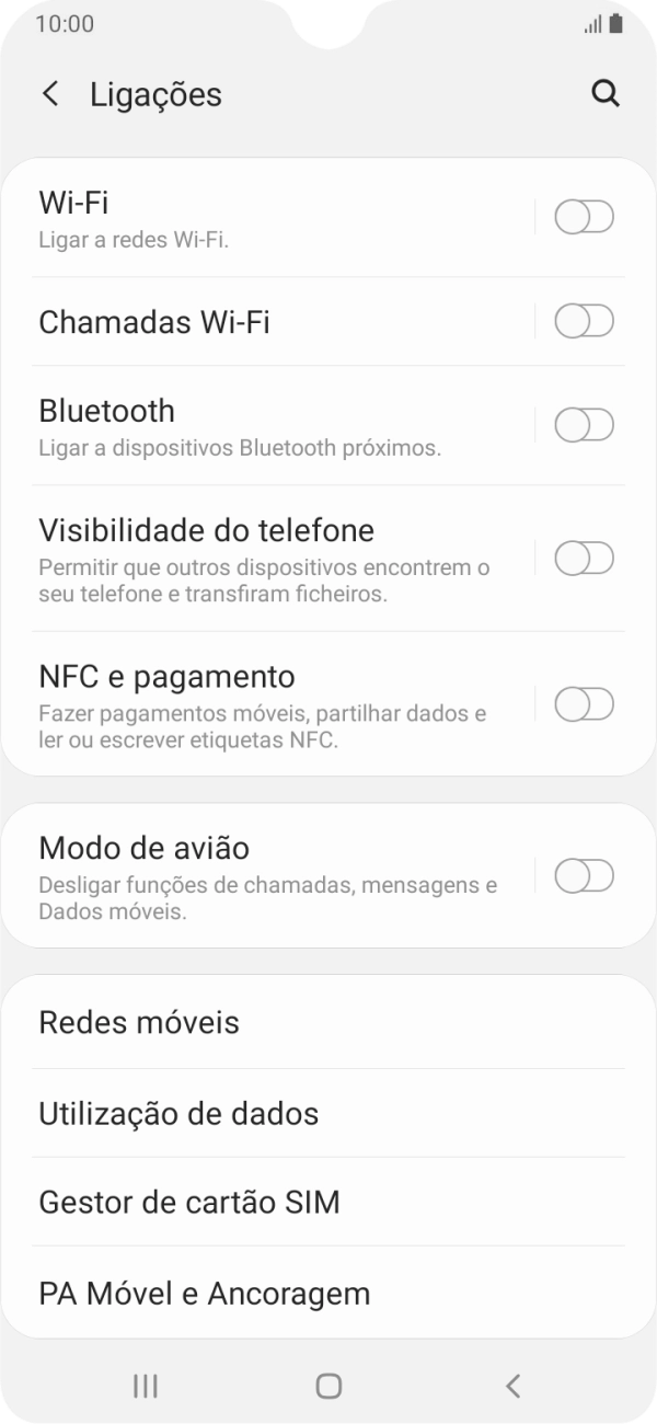 Prima Redes móveis.